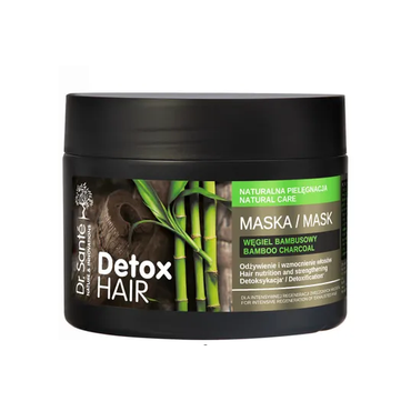 Dr. Sante -  Dr. Sante Detox Hair – maska regenerująca do włosów z węglem bambusowym (300 ml)